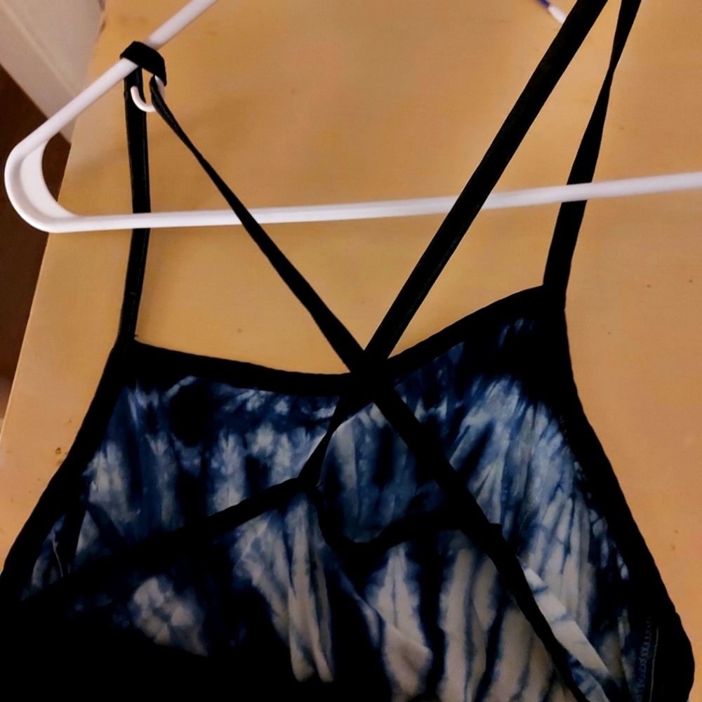 2/$35 NWOT Blue tie dye/ombre dress
